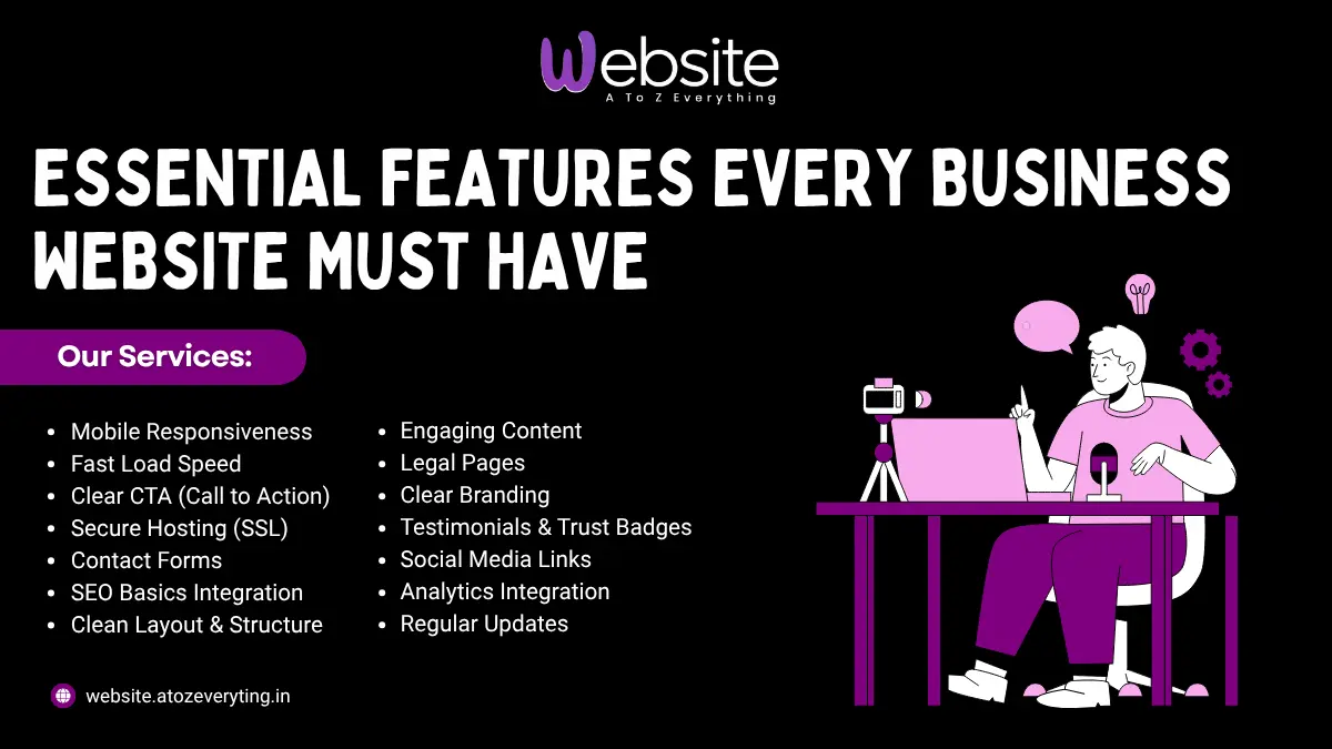 Essential Features Every Business Website Must Have